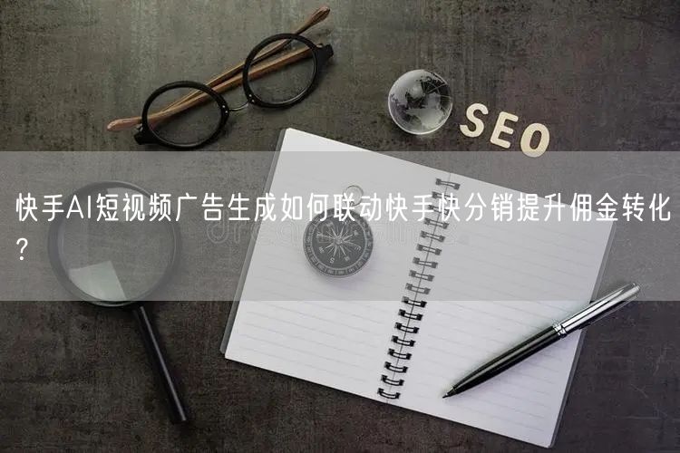 快手AI短视频广告生成如何联动快手快分销提升佣金转化？