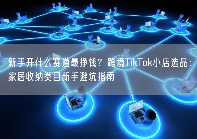 新手开什么赛道最挣钱？跨境TikTok小店选品：家居收纳类目新手避坑指南